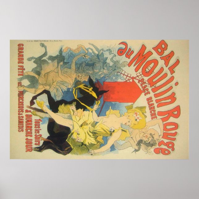 Toulouse Lautrec Poster Art (Front)