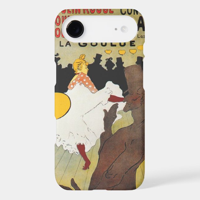 Toulouse Lautrec Poster Art Case-Mate iPhone Case (Back)