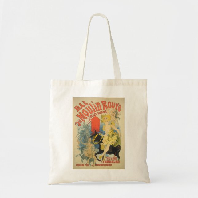 Toulouse Lautrec Poster Art Tote Bag (Front)