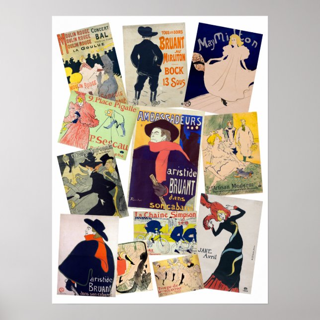 Toulouse-Lautrec Posters (Front)