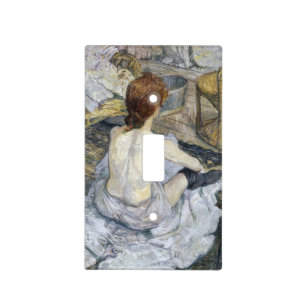 Toulouse-Lautrec - Rousse / La Toilette Light Switch Cover