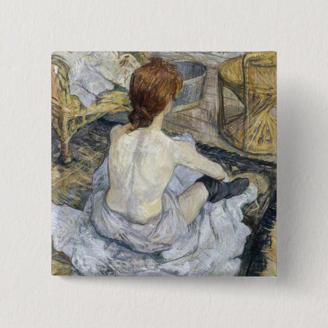 Toulouse-Lautrec - Rousse / Toilet Button (Front)