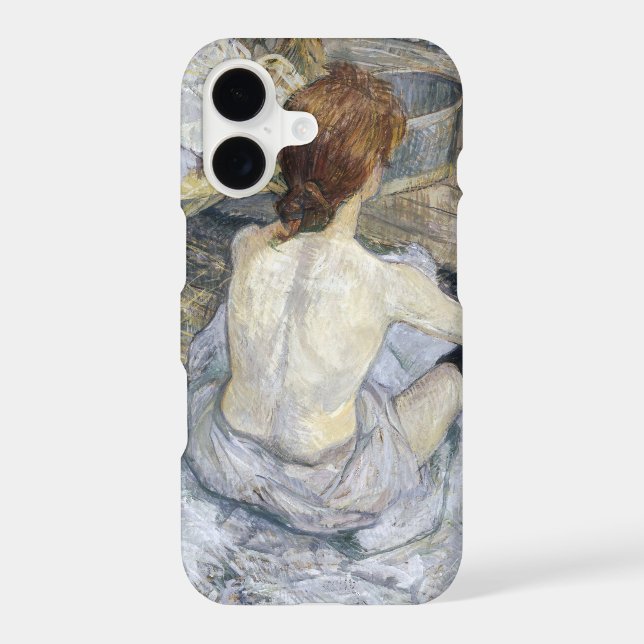 Toulouse-Lautrec - Rousse / Toilet Case-Mate iPhone Case (Back)