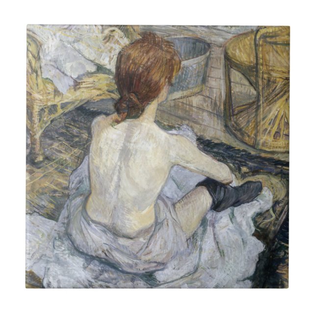 Toulouse-Lautrec - Rousse / Toilet Ceramic Tile (Front)