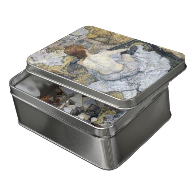 Toulouse-Lautrec - Rousse / Toilet Jigsaw Puzzle (Lid Open)
