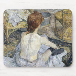 Toulouse-Lautrec - Rousse / Toilet Mouse Pad