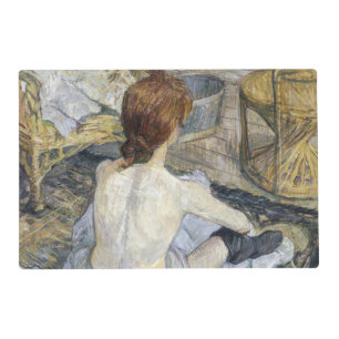 Toulouse-Lautrec - Rousse / Toilet Placemat
