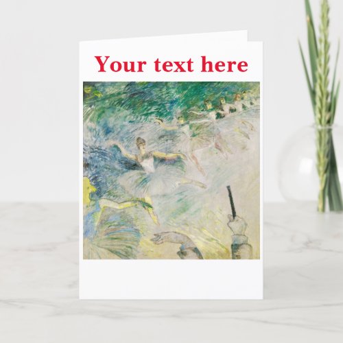 ToulouseLautrec Thank You Card