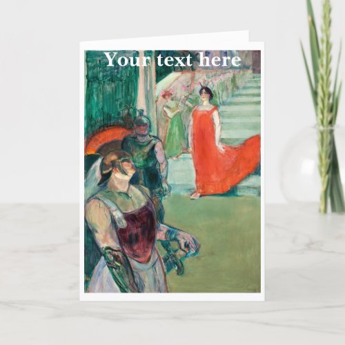 ToulouseLautrec Thank You Card