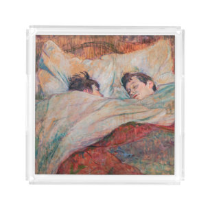 Toulouse-Lautrec - The Bed Acrylic Tray