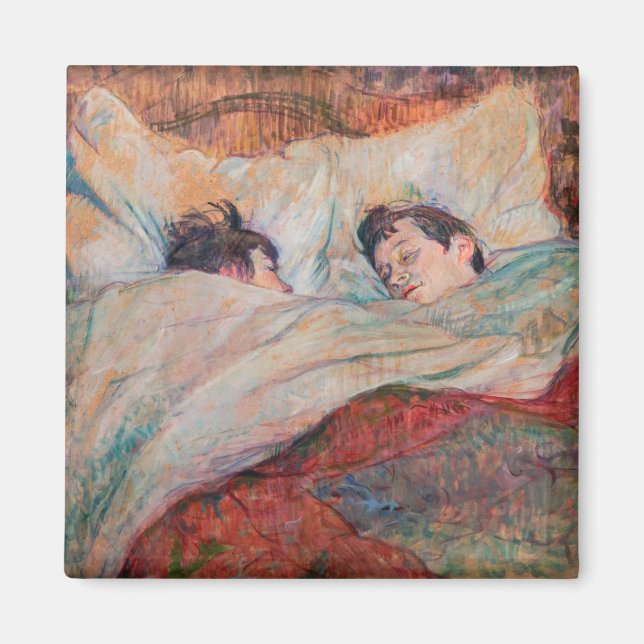 Toulouse-Lautrec - The Bed Magnet (Front)
