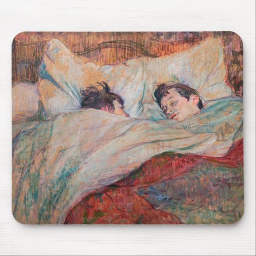Toulouse_Lautrec _ The Bed Mouse Pad