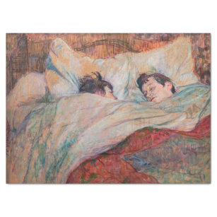 Toulouse-Lautrec - The Bed Tissue Paper