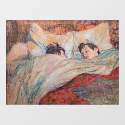 Toulouse_Lautrec _ The Bed Window Cling