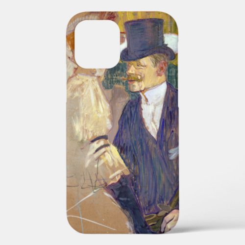 Toulouse_Lautrec _ The Englishman at the Rouge iPhone 12 Case