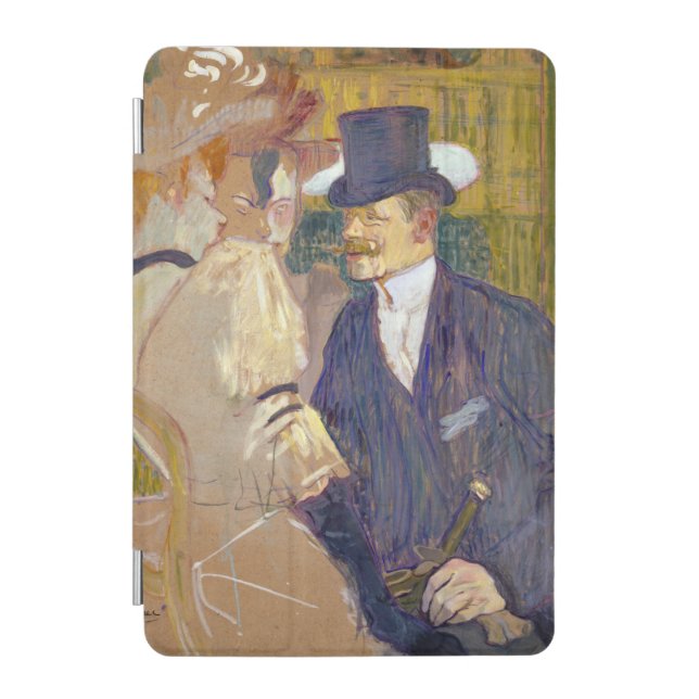 Toulouse-Lautrec - The Englishman at the Rouge iPad Mini Cover (Front)