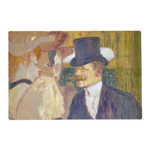 Toulouse-Lautrec - The Englishman at the Rouge Placemat