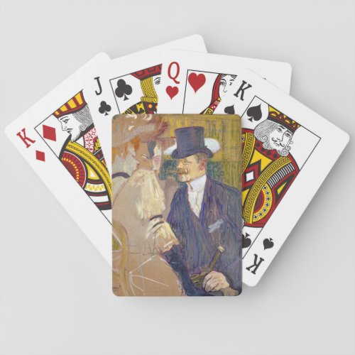 Toulouse_Lautrec _ The Englishman at the Rouge Playing Cards