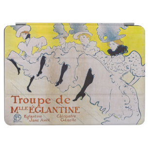 Toulouse-Lautrec - Troupe de Mlle Eglantine iPad Air Cover
