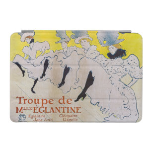 Toulouse-Lautrec - Troupe de Mlle Eglantine iPad Mini Cover