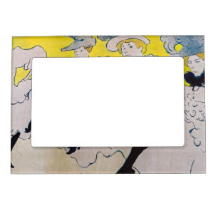 Toulouse-Lautrec - Troupe de Mlle Eglantine Magnetic Frame