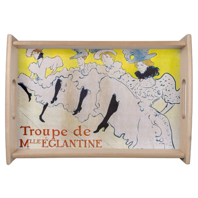 Toulouse-Lautrec - Troupe de Mlle Eglantine Serving Tray (Front)