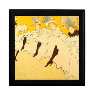 Toulouse Lautrec Yellow Dancing Girl Poster Gift Box