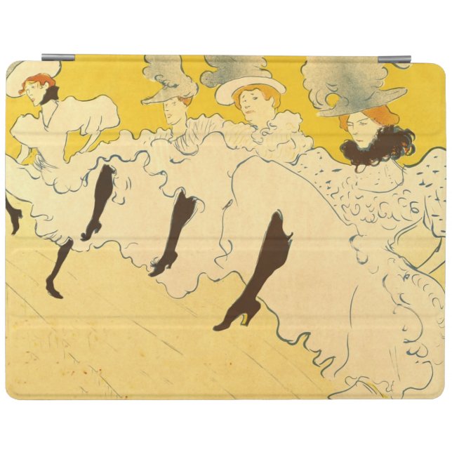 Toulouse Lautrec Yellow Dancing Girl Poster iPad Smart Cover (Horizontal)