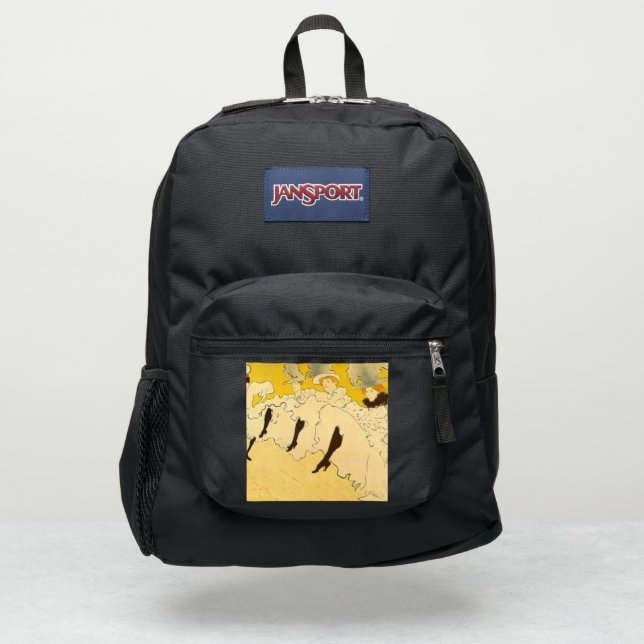 Toulouse Lautrec Yellow Dancing Girl Poster JanSport Backpack (Front)