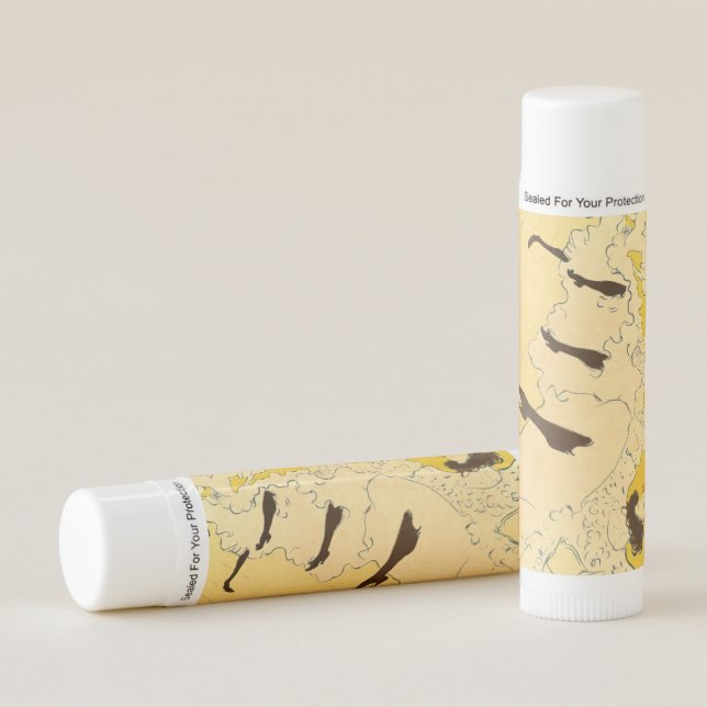 Toulouse Lautrec Yellow Dancing Girl Poster Lip Balm (Front)