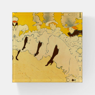 Toulouse Lautrec Yellow Dancing Girl Poster Paperweight