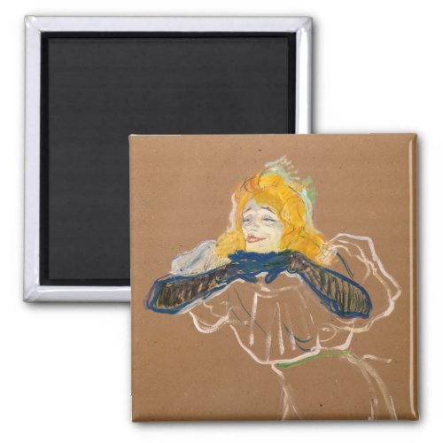 Toulouse_Lautrec _ Yvette Guilbert Singing Magnet