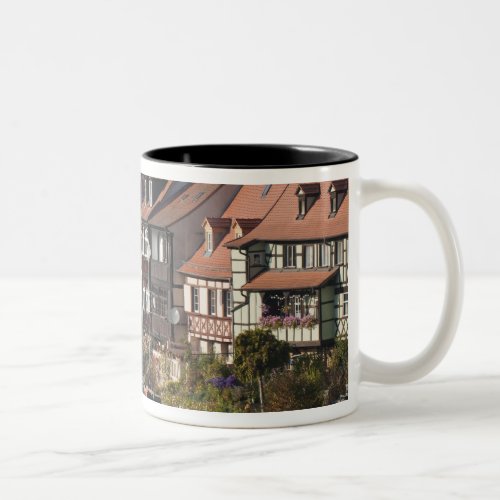 Tour boat in Little Venice and River Regnitz Two_Tone Coffee Mug