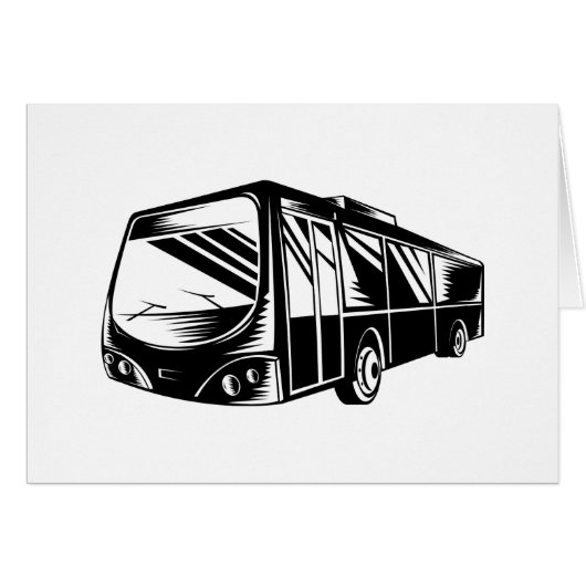 tour bus coach transport cards (Front Horizontal)