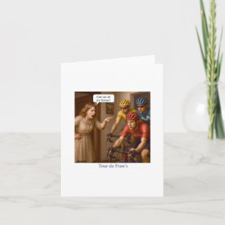 Tour de Fran’s Note Card