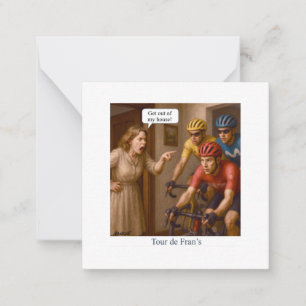 Tour de Fran’s Note Card