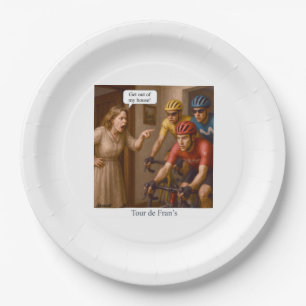 Tour de Fran’s Paper Plates