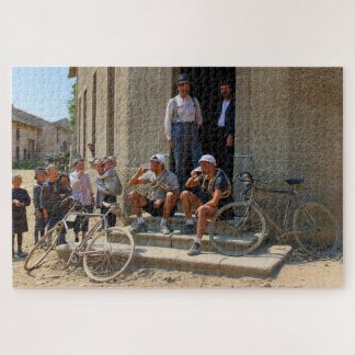 Tour de France 1921 After The Stage Beer Time Colo Jigsaw Puzzle