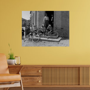 Tour de France 1921 After The Stage Beer Time Colo Poster
