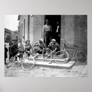 Tour de France 1921 After The Stage Beer Time Poster