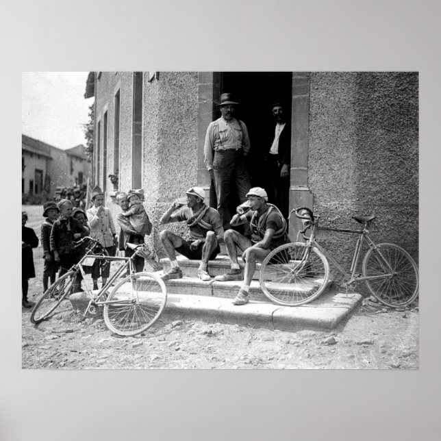 Tour de France 1921 After The Stage Beer Time Poster (Front)