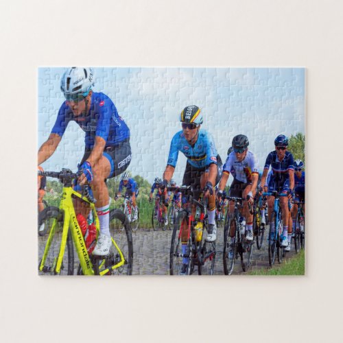 Tour de France Bicycle Race Jigsaw Puzzle
