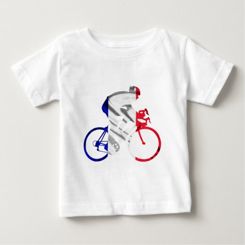 Tour de france cyclist baby T_Shirt