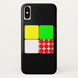 Tour de France Jerseys 3 Black iPhone X Case