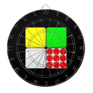 Tour de France Jerseys 3 Black Dart Board