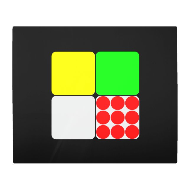 Tour de France Jerseys 3 Black Metal Print (Front)