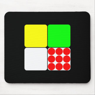 Tour de France Jerseys 3 Black Mouse Pad