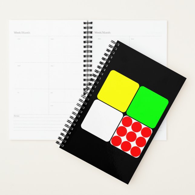 Tour de France Jerseys 3 Black Planner (Display)