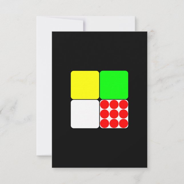 Tour de France Jerseys 3 Black Thank You Card (Front)