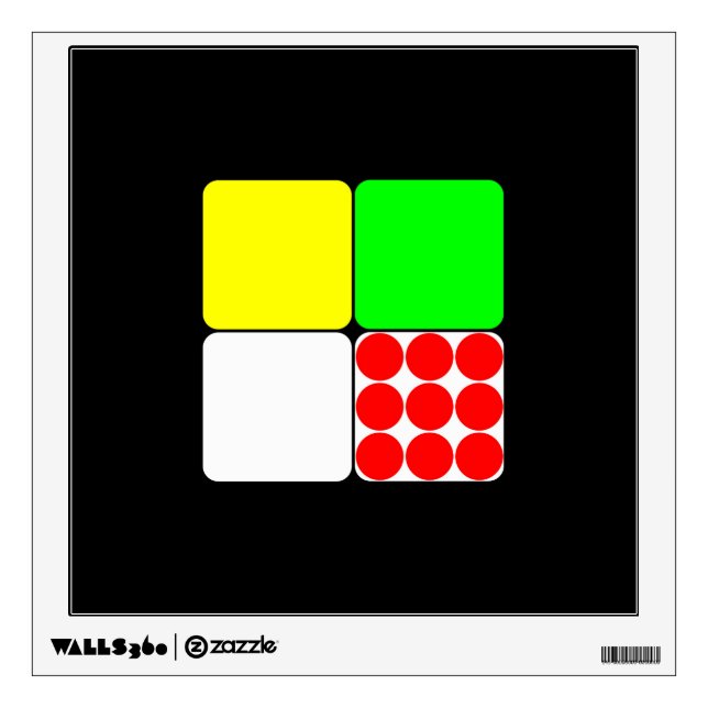 Tour de France Jerseys 3 Black Wall Decal (Front)